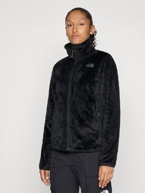 The  North Face Osito Black Pull-Over Fleece Jacket Size XL